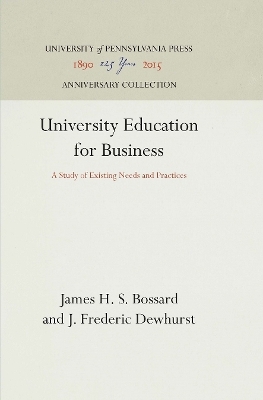 University Education for Business