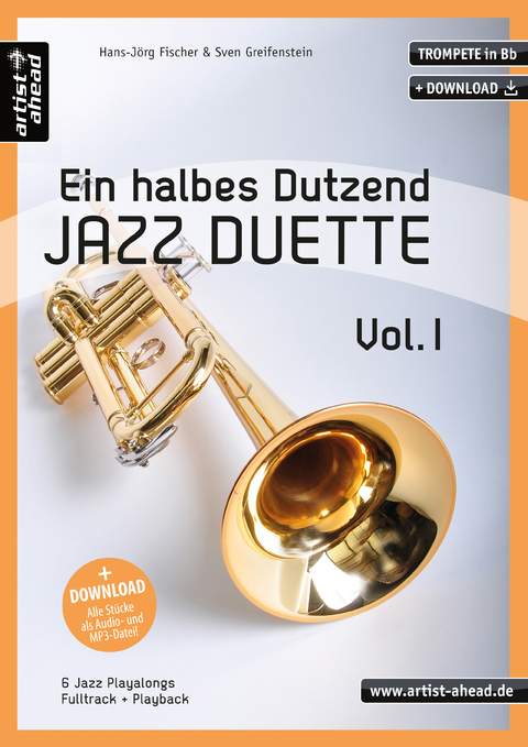 Ein halbes Dutzend Jazz-Duette Vol. 1 - Trompete in Bb - Sven Greifenstein, Hans-J&ouml;rg Fischer