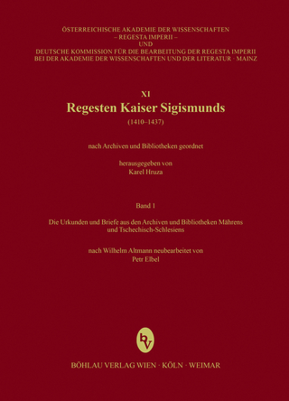 Regesta Imperii - XI: Regesten Kaiser Sigismunds (1410-1437)