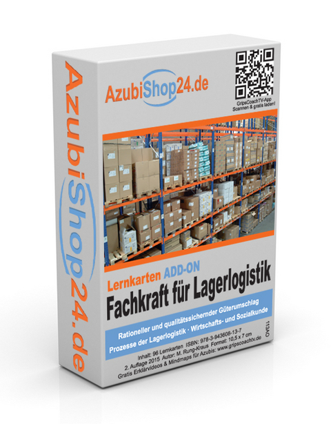 AzubiShop24.de Add-on-Lernkarten Fachkraft f&uuml;r Lagerlogistik - Michaela Rung-Kraus