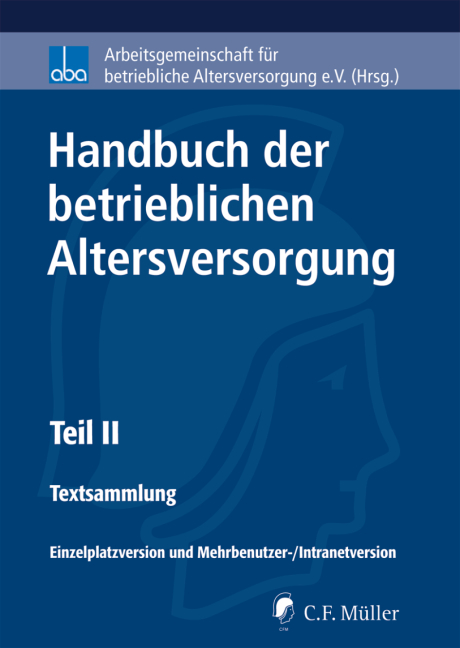 Handbuch der betrieblichen Altersversorgung, H-BetrAV - Textsammlung - Sabine Drochner