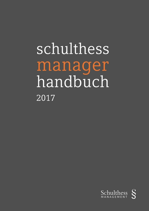 schulthess manager handbuch 2017