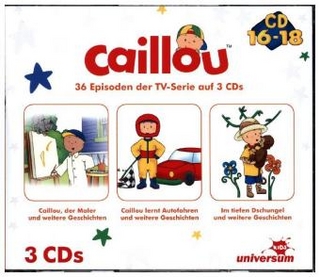 Caillou Hörspielbox. Tl.6, 3 Audio-CDs