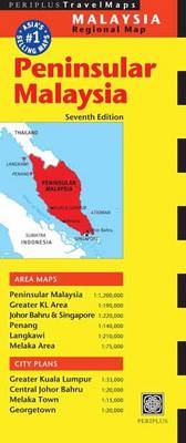 Peninsular Malaysia Travel Map -  Periplus Editors