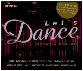 Let's Dance - Das Tanzalbum 2017, 3 Audio-CDs (inkl. Bonus CD) -  Various