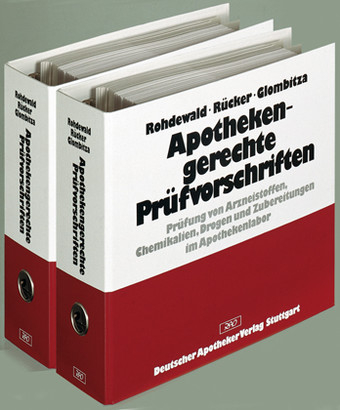 Apothekengerechte Pr&uuml;fvorschriften - 