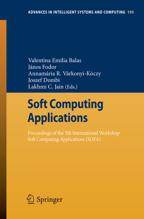 Soft Computing Applications - 