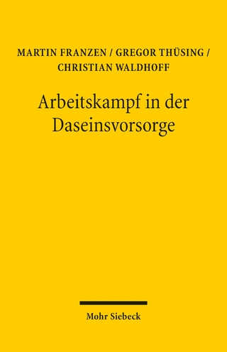 Arbeitskampf in der Daseinsvorsorge