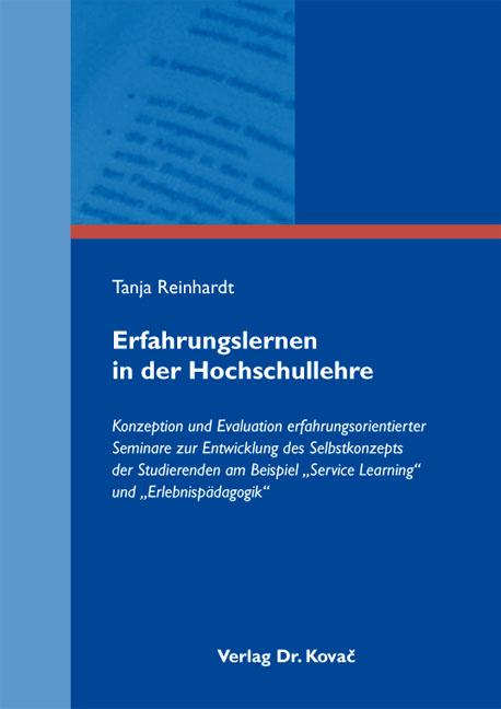 Erfahrungslernen in der Hochschullehre - Tanja Reinhardt