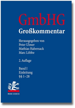 GmbHG - Gesetz betreffend die Gesellschaften mit beschränkter Haftung