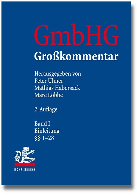 GmbHG - Gesetz betreffend die Gesellschaften mit beschr&auml;nkter Haftung - 