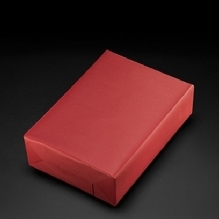 Geschenkpapier Vollton dunkelrot (Rolle 30 cm)