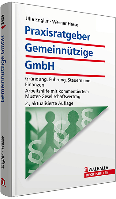 Praxisratgeber Gemeinn&uuml;tzige GmbH - Ulla Engler, Werner Hesse