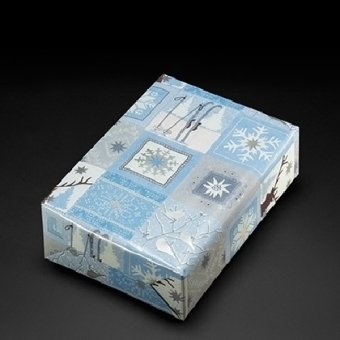 Geschenkpapier Matrei gN 4-farbig (Rolle 30 cm)