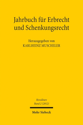 Jahrbuch für Erbrecht und Schenkungsrecht