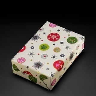 Geschenkpapier Oberndorf elfenb.mg (Rolle 30 cm)