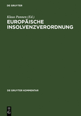 Europ&auml;ische Insolvenzverordnung - 