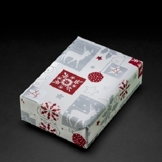 Geschenkpapier Hamar mg 5-farbig (Rolle 30 cm)