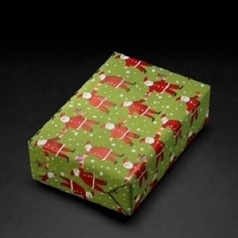 Geschenkpapier W&ouml;rgl gN 5-farbig (Rolle 30 cm)