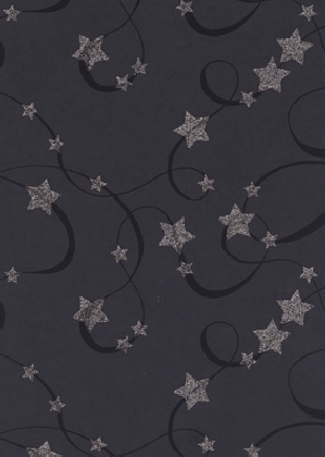 Geschenkpapier Aurora blau, 25 Bogen (70 x 100 cm)