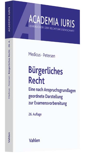 B&uuml;rgerliches Recht - Dieter Medicus, Jens Petersen