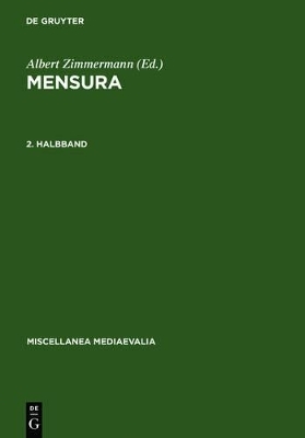 Mensura / Mensura. 2. Halbbd - 
