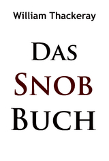 Das Snob-Buch - William Thackeray