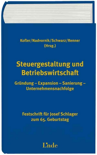 Steuergestaltung und Betriebswirtschaft