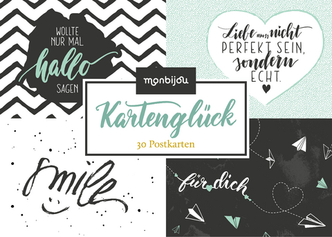 Kartengl&uuml;ck Handlettering
