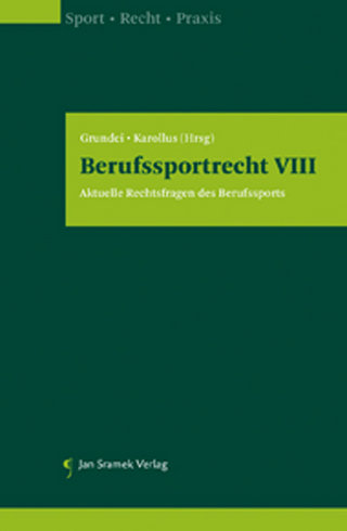 Berufssportrecht VIII