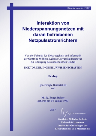 Interaktion von Niederspannungsnetzen mit daran betriebenen Netzpulsstromrichtern