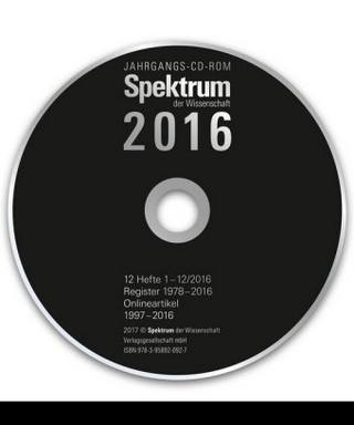 Spektrum der Wissenschaft CD-ROM 2016