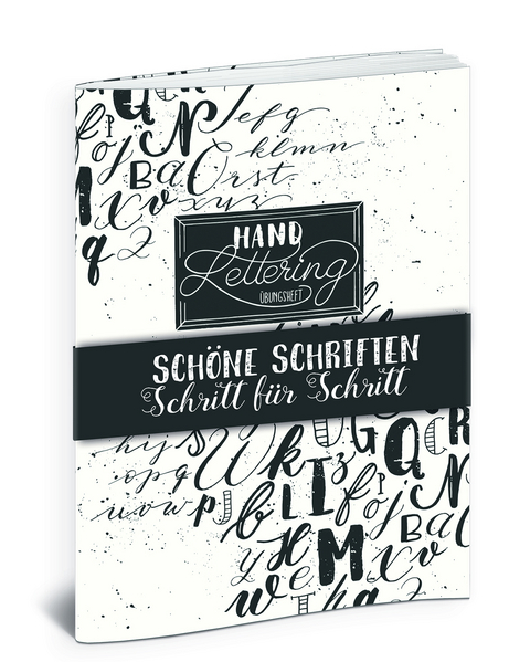 Handlettering &Uuml;bungsheft - Katja Haas