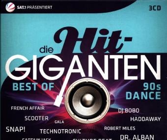 Best of 90's Dance, 3 Audio-CDs -  Various