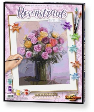 Rosenstrauß in Pastellfarben