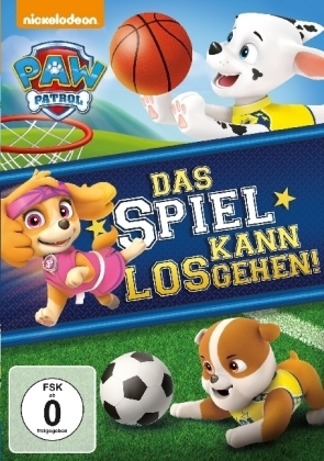 Paw Patrol: Das Spiel kann losgehen!, 1 DVD