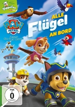 Paw Patrol: Alle Flügel an Bord, 1 DVD