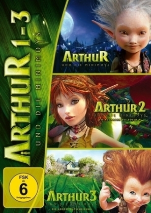 Arthur und die Minimoys 1-3, 3 DVD