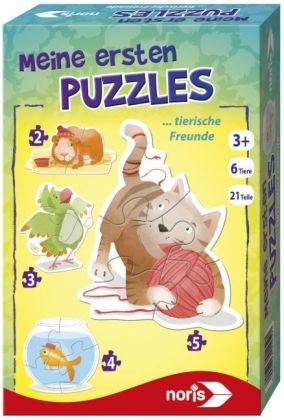 Meine ersten Puzzles, . . . tierische Freunde (Kinderpuzzle)
