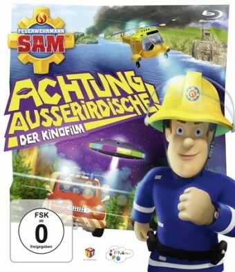 Feuerwehrmann Sam - Achtung Au&szlig;erirdische - Der Kinofilm, 1 Blu-ray
