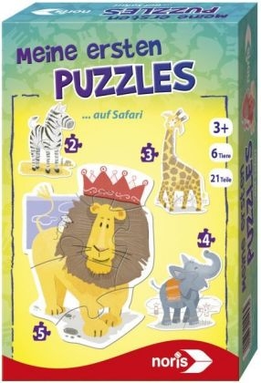 Meine ersten Puzzles, . . . auf Safari (Kinderpuzzle)