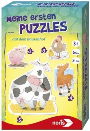 Meine ersten Puzzles, . . . auf dem Bauernhof (Kinderpuzzle)