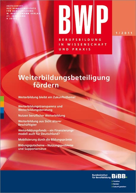 Berufsbildung in Wissenschaft und Praxis 01/2012