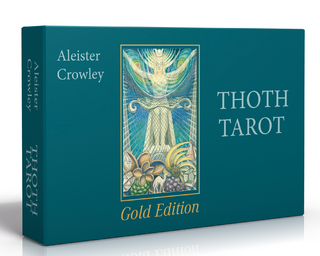 Aleister Crowley Thoth Tarot Gold Edition, m. 1 Buch, m. 1 Beilage