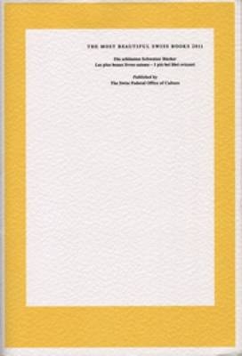 Die schönsten Schweizer Bücher 2011