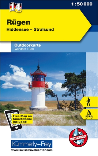 Kümmerly+Frey Outdoorkarte Deutschland 14 Rügen 1:50.000