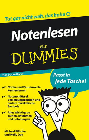Notenlesen f&uuml;r Dummies Das Pocketbuch - Michael Pilhofer, Holly Day