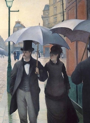 Paris Street; Rainy Day Notebook - Gustave Caillebotte