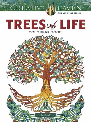 Creative Haven Trees of Life Coloring Book - Cari Buziak