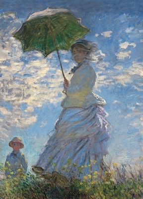 Woman with a Parasol Notebook - Claude Monet
